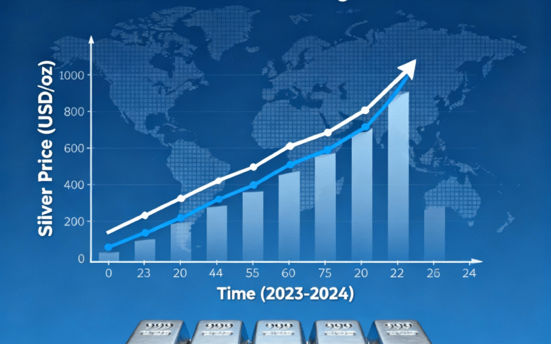 "Impact of the silver price rally on commodity markets."